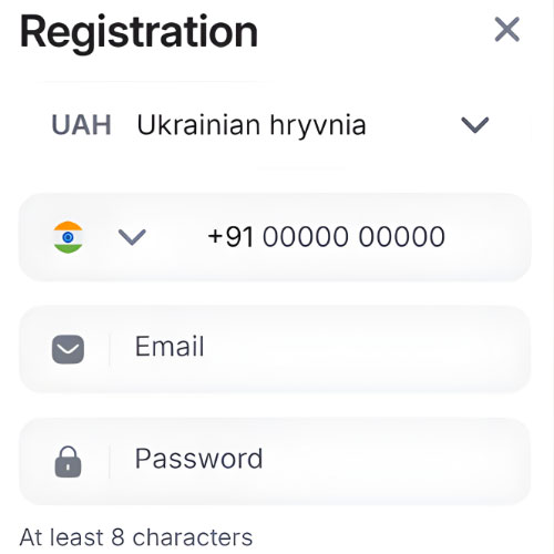 Instruction Create or log In to your account